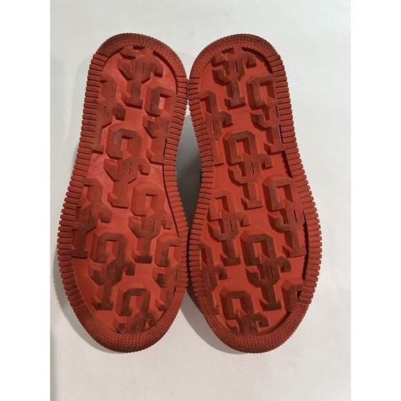 John Geiger GF-01 Sneakers in Peach Teal - Picture 8 of 9
